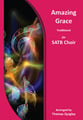 Amazing Grace SATB choral sheet music cover